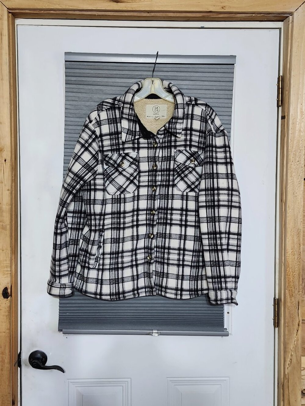 Sage womans sherpa shacket size xl